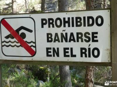 Chorro,Pinares Navafría-Baño senderista;ruta boca del asno club san sebastian ruta cañon de rio lobo